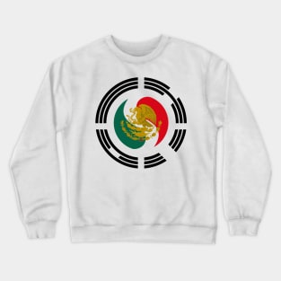 Korean Mexican Multinational Patriot Flag Series Crewneck Sweatshirt